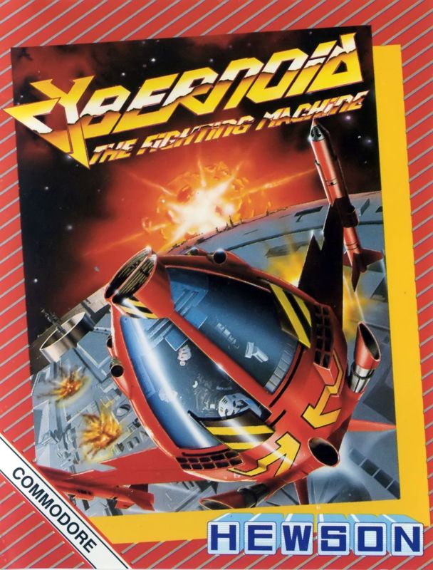 Cybernoid: The Fighting Machine box art for Commodore 64